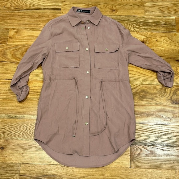 Zara Flowy Overcoat - Picture 2 of 7